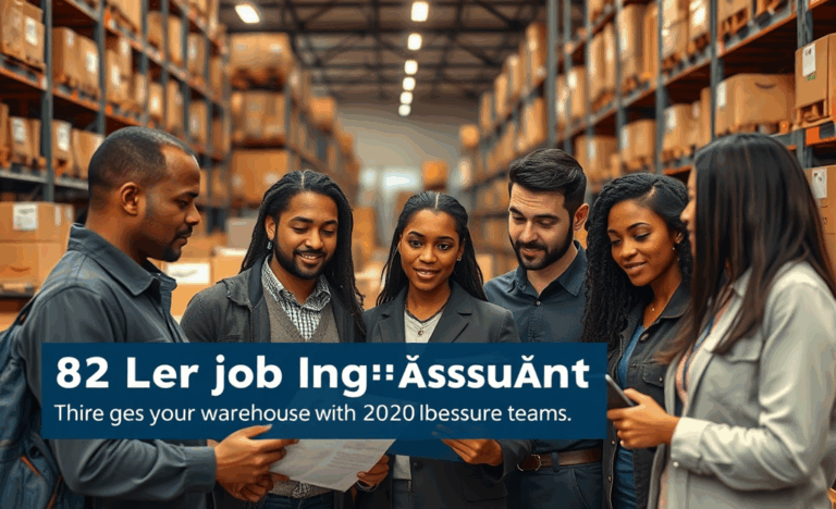 Opportunità di lavoro in Amazon come assistente di deposito