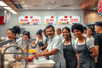 Opportunità di lavoro al Burger King per aiuto in cucina e pulizie.