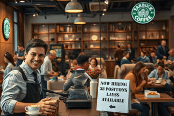 Opportunità di lavoro da Starbucks per baristi, invia il tuo curriculum.