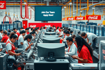 Opportunità di lavoro in Coca-Cola per assistente di produzione