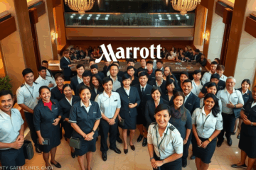 Opportunità di lavoro presso Marriott Hotels per cameriera e aree operative.