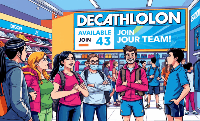 Opportunità di lavoro come assistente di negozio alla Decathlon