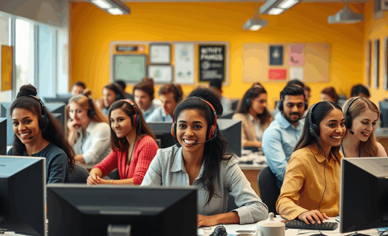 Opportunità di lavoro per operatori di call center in entrata.