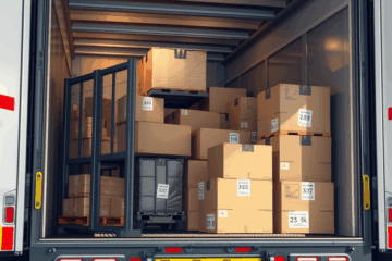 Dispositivo per separare e gestire i carichi delle merci in modo efficace