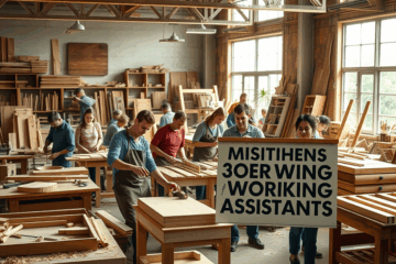 Opportunità di lavoro come assistente di falegnameria