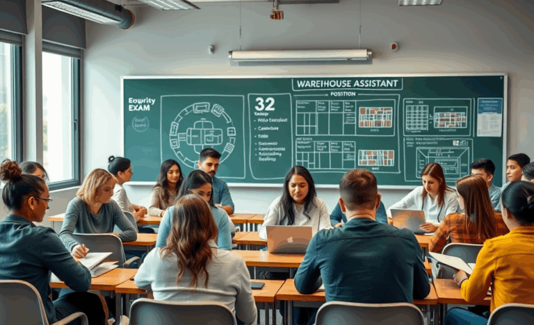 Immagine relativa all'opportunità di lavoro per assistenti di magazzino.