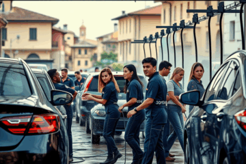 Opportunità di lavoro per lavatori di auto.